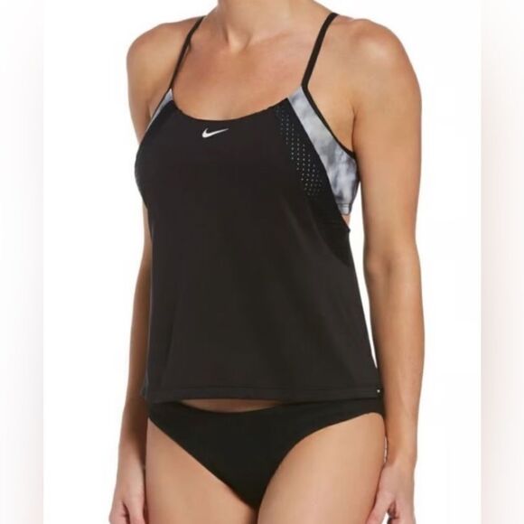 NWT Nike Earth Dye Layered Swim Tankini XL - Picture 1 of 7